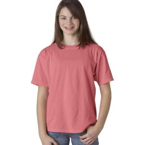 imageComfort Colors  Youth Garment Dyed Ringspun TShirt  9018Watermelon PgmDye