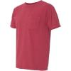 imageComfort C1717 Colors 61 oz Ringspun GarmentDyed TShirtMedium chili