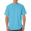 imageComfort C1717 Colors 61 oz Ringspun GarmentDyed TShirtMedium lagoon Blue