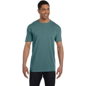 imageComfort C1717 Colors 61 oz Ringspun GarmentDyed TShirtBlue