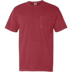 imageComfort C1717 Colors 61 oz Ringspun GarmentDyed TShirtChili
