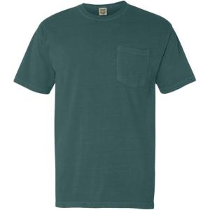 imageComfort C1717 Colors 61 oz Ringspun GarmentDyed TShirtEmerald Pgmdye