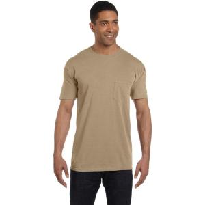 imageComfort C1717 Colors 61 oz Ringspun GarmentDyed TShirtKhaki