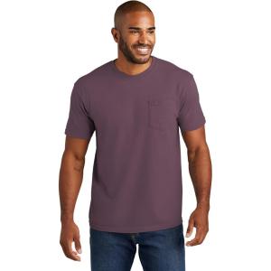 imageComfort C1717 Colors 61 oz Ringspun GarmentDyed TShirtMedium berry