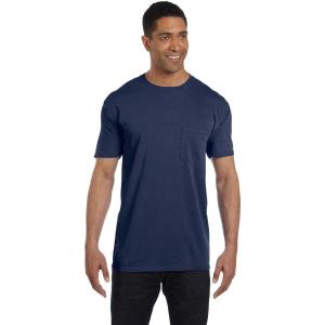 imageComfort C1717 Colors 61 oz Ringspun GarmentDyed TShirtMidnight Navy