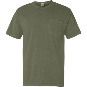 imageComfort C1717 Colors 61 oz Ringspun GarmentDyed TShirtMoss