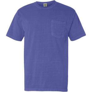 imageComfort C1717 Colors 61 oz Ringspun GarmentDyed TShirtPeriwinkle