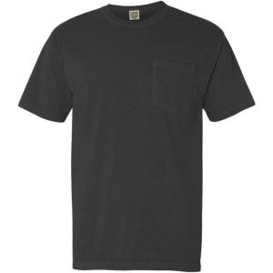 imageComfort C1717 Colors 61 oz Ringspun GarmentDyed TShirtSmall pepper