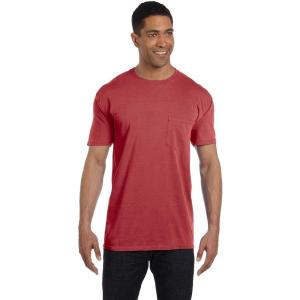 imageComfort C1717 Colors 61 oz Ringspun GarmentDyed TShirtXlarge brick