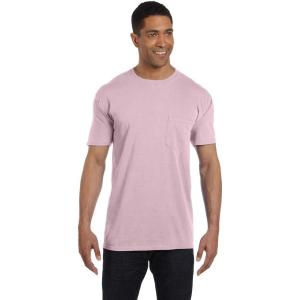 imageComfort C1717 Colors 61 oz Ringspun GarmentDyed TShirtXlarge light Berry