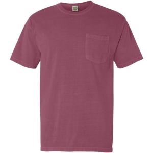 imageComfort C1717 Colors 61 oz Ringspun GarmentDyed TShirtXxlarge berry