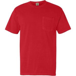imageComfort C1717 Colors 61 oz Ringspun GarmentDyed TShirtXxlarge red xxlarge red