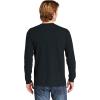 imageComfort color Mens C4410 Heavyweight Long Sleeve Pocket TShirtBlack