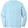 imageComfort color Mens C4410 Heavyweight Long Sleeve Pocket TShirtChambray