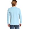 imageComfort color Mens C4410 Heavyweight Long Sleeve Pocket TShirtChambray