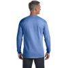 imageComfort color Mens C4410 Heavyweight Long Sleeve Pocket TShirtFlo Blue