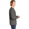 imageComfort color Mens C4410 Heavyweight Long Sleeve Pocket TShirtGrey