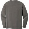 imageComfort color Mens C4410 Heavyweight Long Sleeve Pocket TShirtGrey