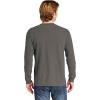 imageComfort color Mens C4410 Heavyweight Long Sleeve Pocket TShirtGrey