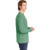 imageComfort color Mens C4410 Heavyweight Long Sleeve Pocket TShirtLight Green Pgmdye