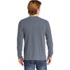 imageComfort color Mens C4410 Heavyweight Long Sleeve Pocket TShirtSmall blue Jean