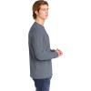 imageComfort color Mens C4410 Heavyweight Long Sleeve Pocket TShirtSmall blue Jean