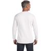 imageComfort color Mens C4410 Heavyweight Long Sleeve Pocket TShirtSmall white