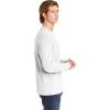 imageComfort color Mens C4410 Heavyweight Long Sleeve Pocket TShirtWhite