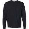 imageComfort color Mens C4410 Heavyweight Long Sleeve Pocket TShirtXxlarge black