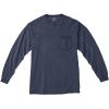 imageComfort color Mens C4410 Heavyweight Long Sleeve Pocket TShirtXxlarge denim