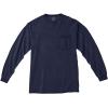 imageComfort color Mens C4410 Heavyweight Long Sleeve Pocket TShirtXxlarge midnight