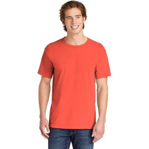 imageComfort Colors Adult Heavyweight Short Sleeve Tee Style G1717G1745 MultipackBright Salmon