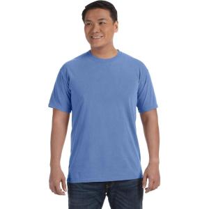 imageComfort Colors Adult Heavyweight Short Sleeve Tee Style G1717G1745 MultipackMedium flo Blue