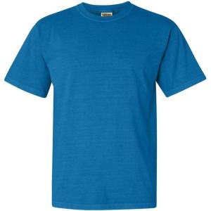 imageComfort Colors Adult Heavyweight Short Sleeve Tee Style G1717G1745 MultipackRoyal Caribe