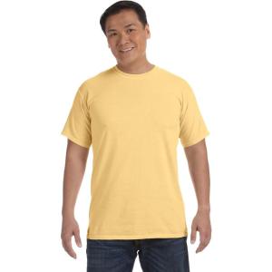 imageComfort Colors Adult Heavyweight Short Sleeve Tee Style G1717G1745 MultipackXlarge butter