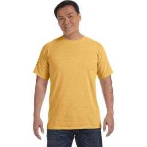imageComfort Colors Adult Heavyweight Short Sleeve Tee Style G1717G1745 MultipackXlarge mustard
