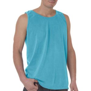 imageComfort Colors Mens Adult Tank Top Style 9360Lagoon Blue