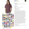 imageComfort Colors  Youth Garment Dyed Ringspun TShirt  9018Lagoon Dirdye
