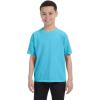imageComfort Colors  Youth Garment Dyed Ringspun TShirt  9018Lagoon Blue