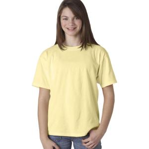 imageComfort Colors  Youth Garment Dyed Ringspun TShirt  9018Butter