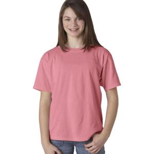 imageComfort Colors  Youth Garment Dyed Ringspun TShirt  9018Crunchberry Pgmdye