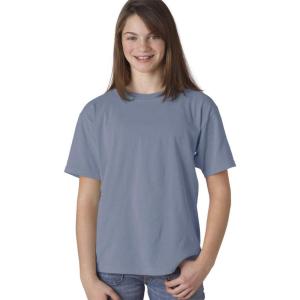imageComfort Colors  Youth Garment Dyed Ringspun TShirt  9018Washed Denim