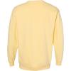 imageComfort Colors Adult Lightweight Cotton Crewneck Sweatshirt Style G1466Butter Dye