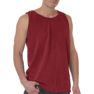 imageComfort Colors Adult GarmentDyed Sleeveless TankCrimson