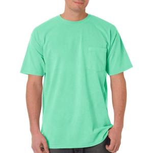 imageComfort Colors Adult Short Sleeve Pocket Tee Style 6030Green