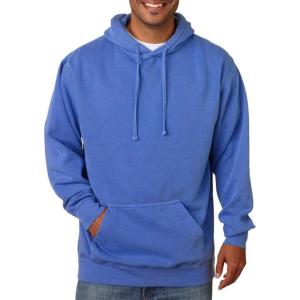 imageComfort Colors 95 oz GarmentDyed Pullover Hood 1567Flo Blue