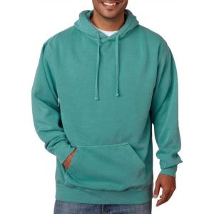 imageComfort Colors 95 oz GarmentDyed Pullover Hood 1567Seafoam Blue