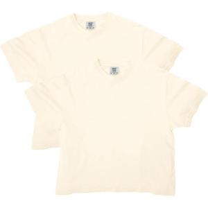 imageComfort Colors Womens Heavyweight Boxy TShirt Style G3023CL 2Pack Ivory Large