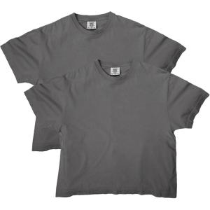 imageComfort Colors Womens Heavyweight Boxy TShirt Style G3023CL 2Pack Pepper Large
