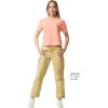 imageComfort Colors Womens Heavyweight Boxy TShirt Style G3023CL 2Pack Peachy Large